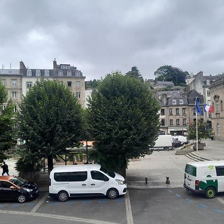 Appartement 75M2 Plein Centre Face A La Mairie Morlaix Buitenkant foto